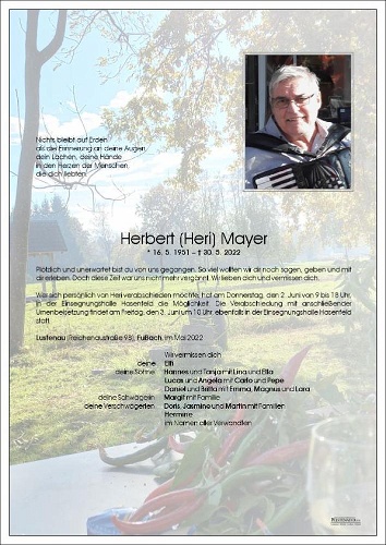 Herbert "Heri" Mayer